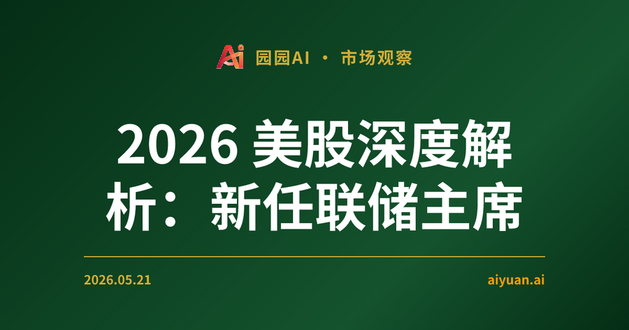 2026 美股深度解析：新任联储主席沃什即将上台，小盘股 IWM 异动领涨释放什么信号？
