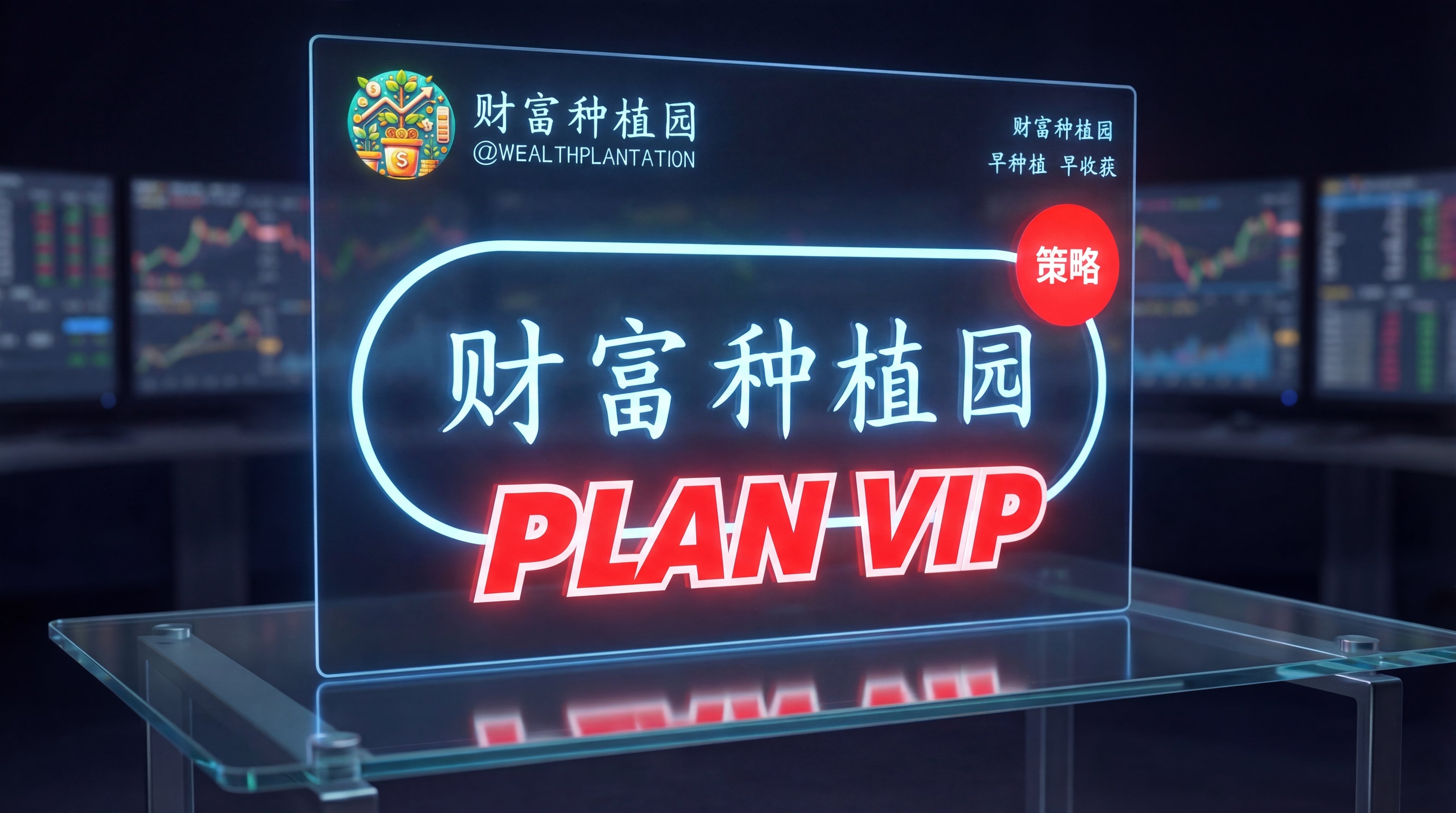 财富种植园策略月度PLANVIP