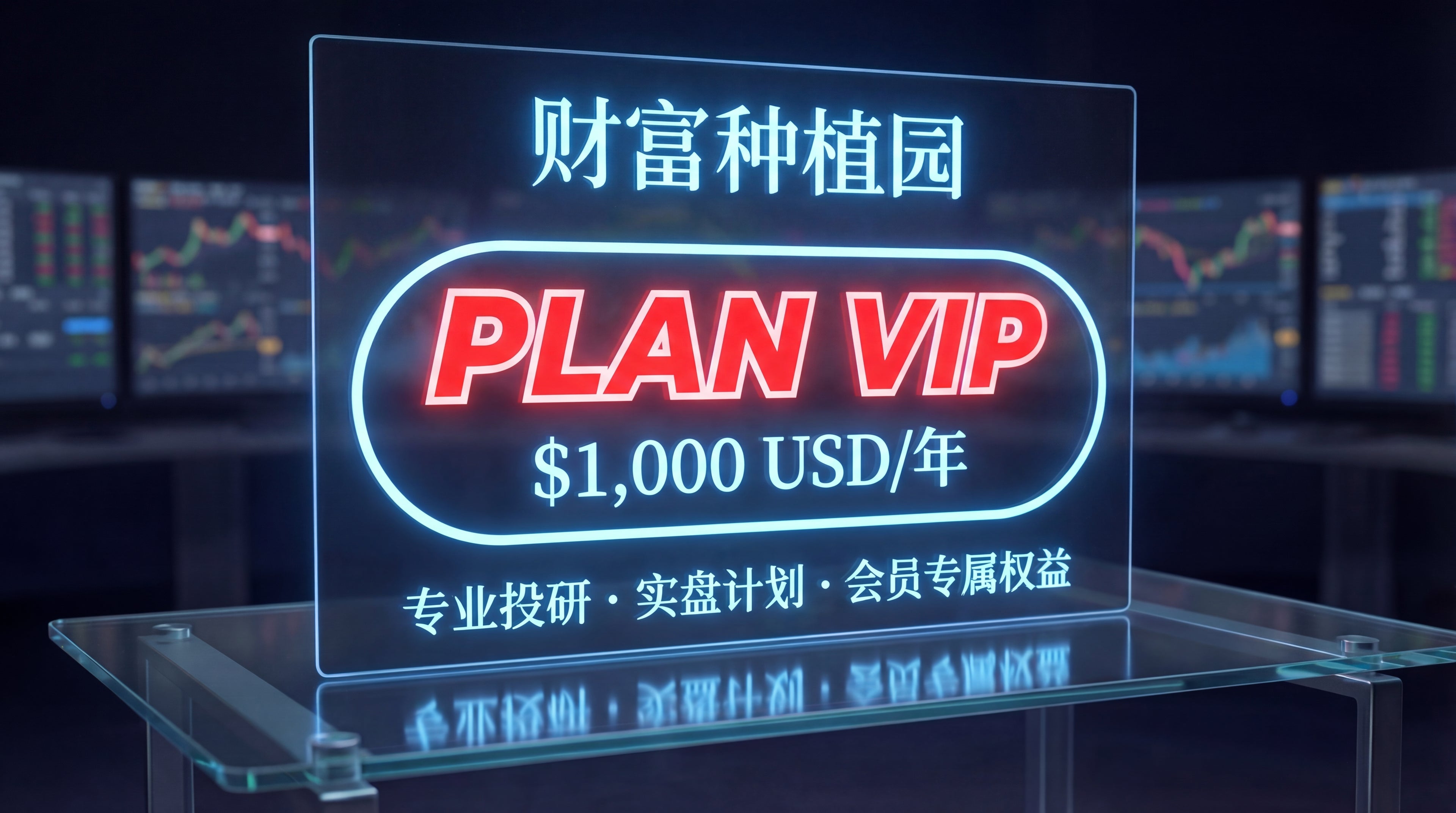 计划 VIP | 财富种植园年度会员订阅